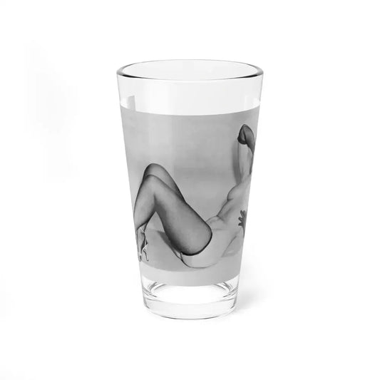 Bettie Page #661 (Vintage Female Icon) Pint Glass 16oz 16oz - Go Mug Yourself