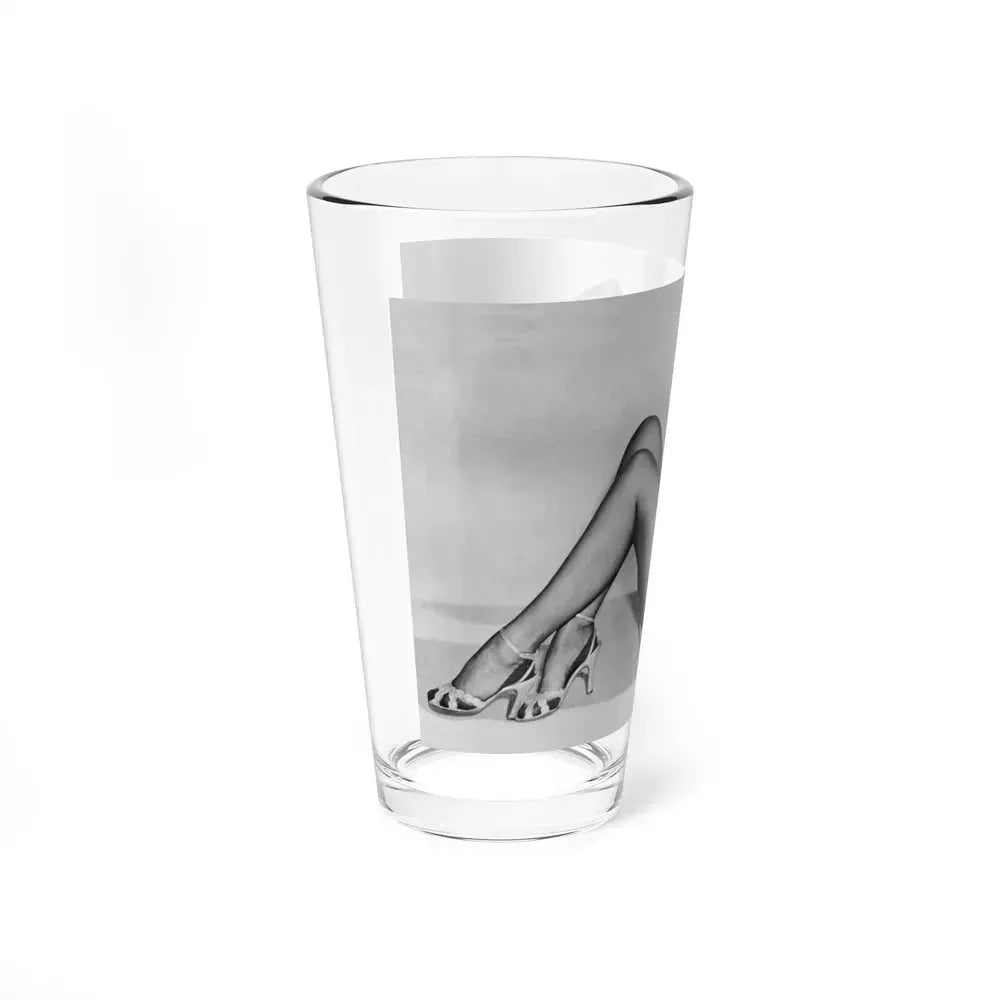 Bettie Page #661 (Vintage Female Icon) Pint Glass 16oz - Go Mug Yourself