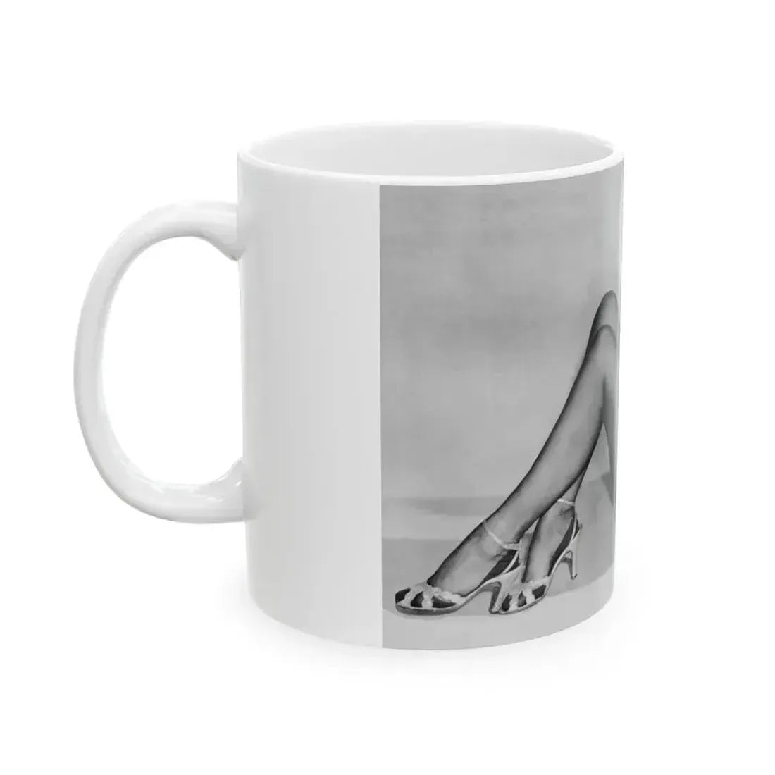 Bettie Page #661 (Vintage Female Icon) White Coffee Mug - Go Mug Yourself