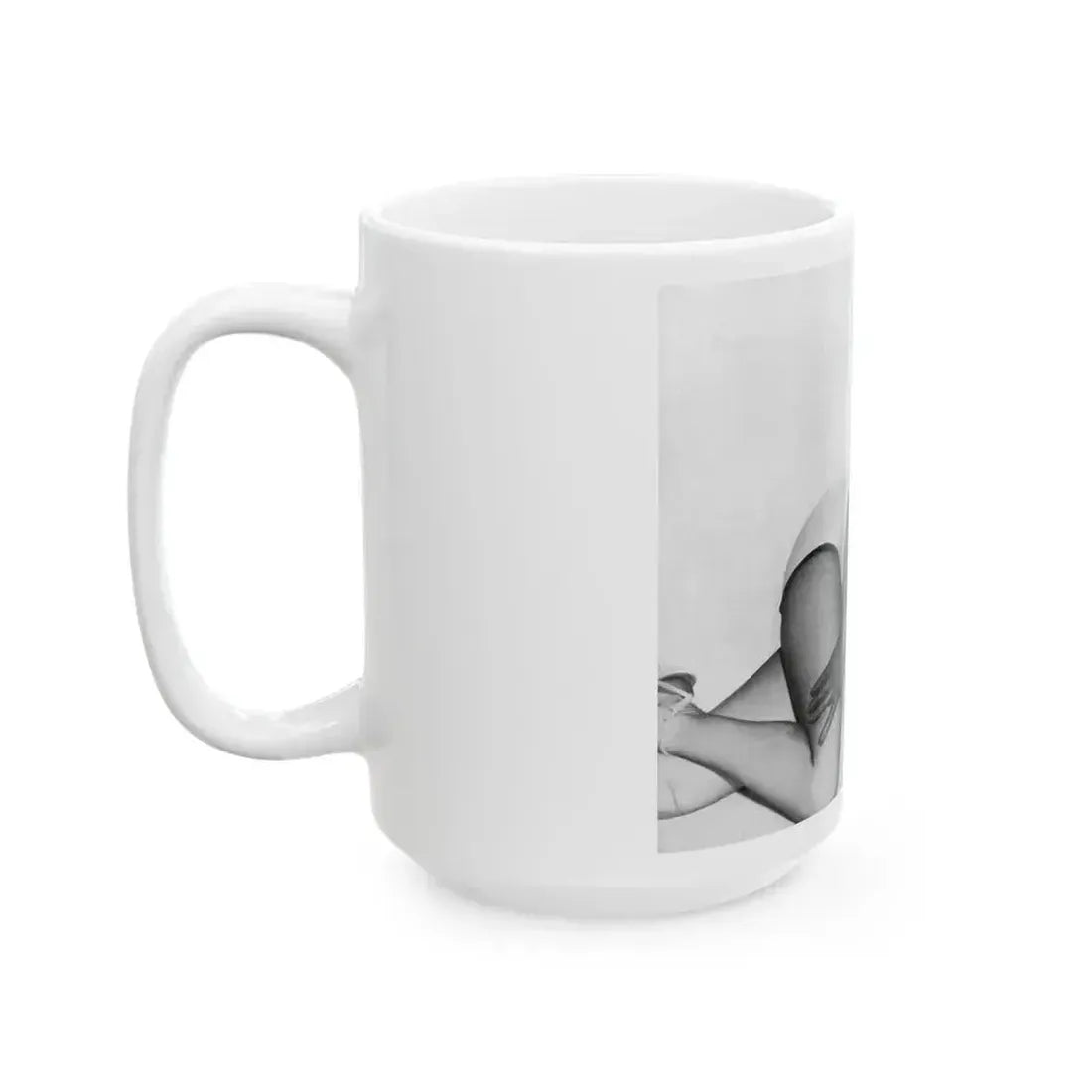 Bettie Page #663 (Vintage Female Icon) White Coffee Mug - Go Mug Yourself