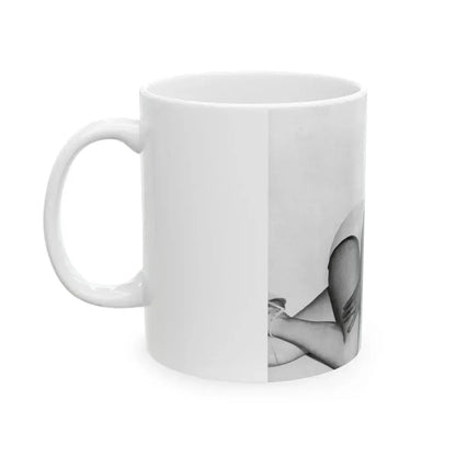 Bettie Page #663 (Vintage Female Icon) White Coffee Mug - Go Mug Yourself
