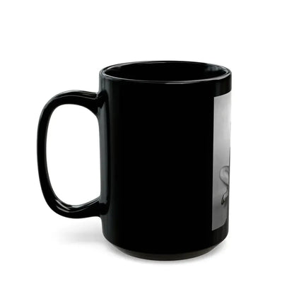 Bettie Page #664 (Vintage Female Icon) Black Coffee Mug - Go Mug Yourself