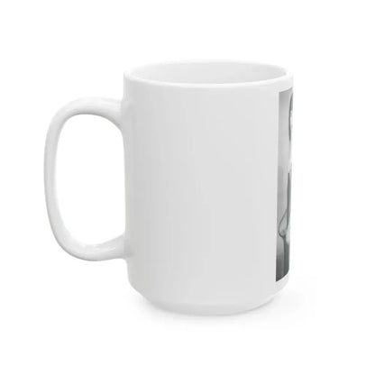 Bettie Page #665 (Vintage Female Icon) White Coffee Mug - Go Mug Yourself