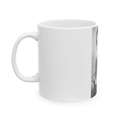 Bettie Page #665 (Vintage Female Icon) White Coffee Mug - Go Mug Yourself