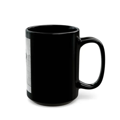 Bettie Page #666 (Vintage Female Icon) Black Coffee Mug - Go Mug Yourself