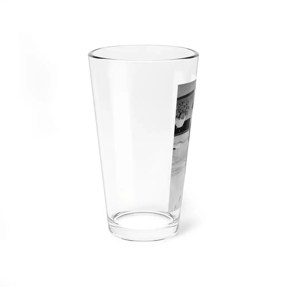 Bettie Page #666 (Vintage Female Icon) Pint Glass 16oz - Go Mug Yourself