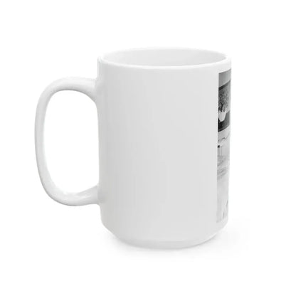Bettie Page #666 (Vintage Female Icon) White Coffee Mug - Go Mug Yourself
