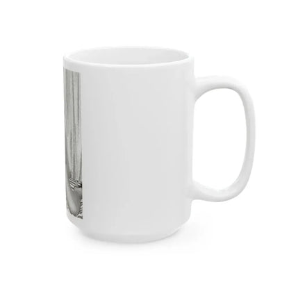 Bettie Page #669 (Vintage Female Icon) White Coffee Mug - Go Mug Yourself