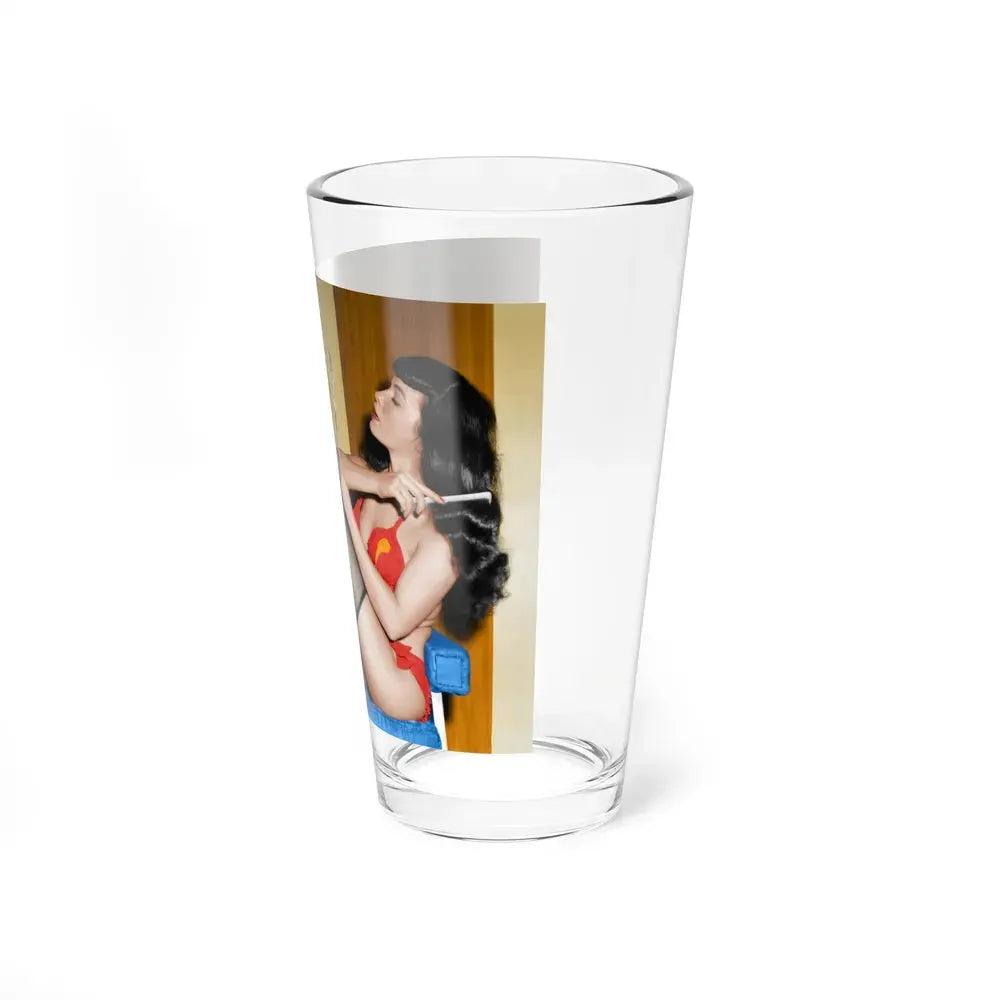 Bettie Page #67 (Vintage Female Icon) Pint Glass 16oz - Go Mug Yourself