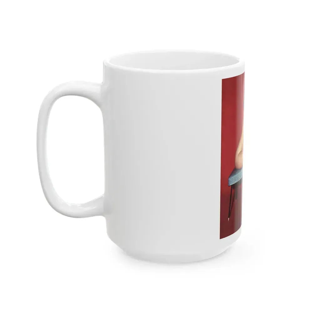 Bettie Page #670 (Vintage Female Icon) White Coffee Mug - Go Mug Yourself