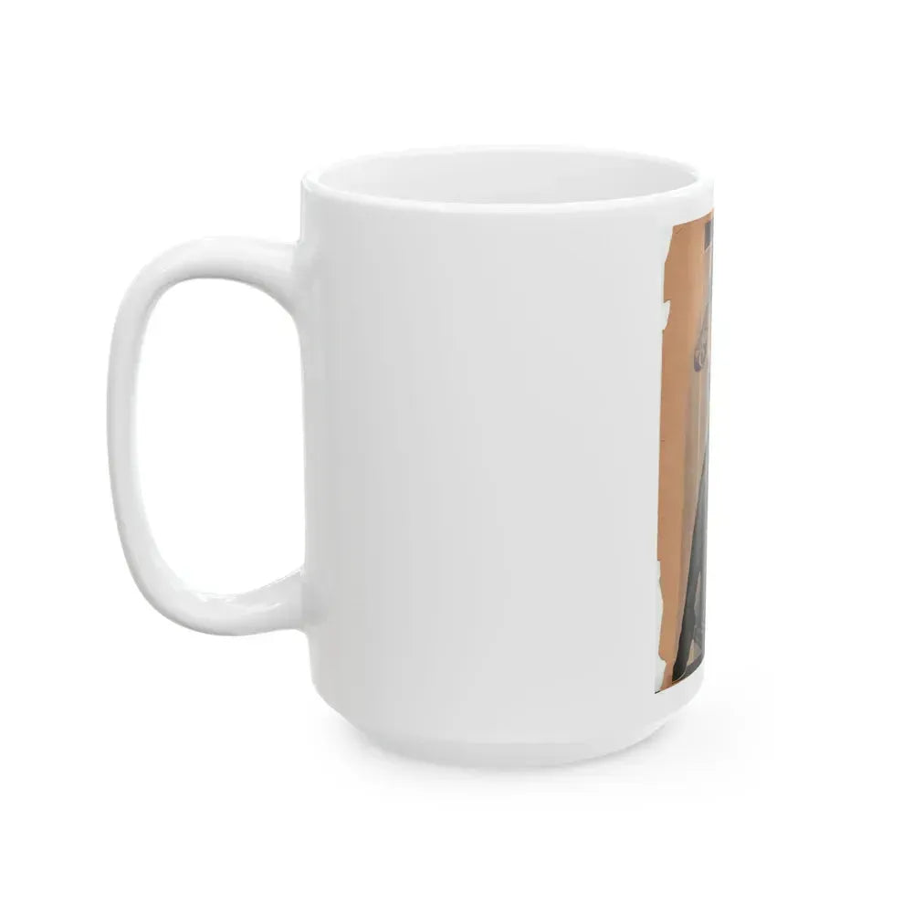 Bettie Page #68 (Vintage Female Icon) White Coffee Mug - Go Mug Yourself