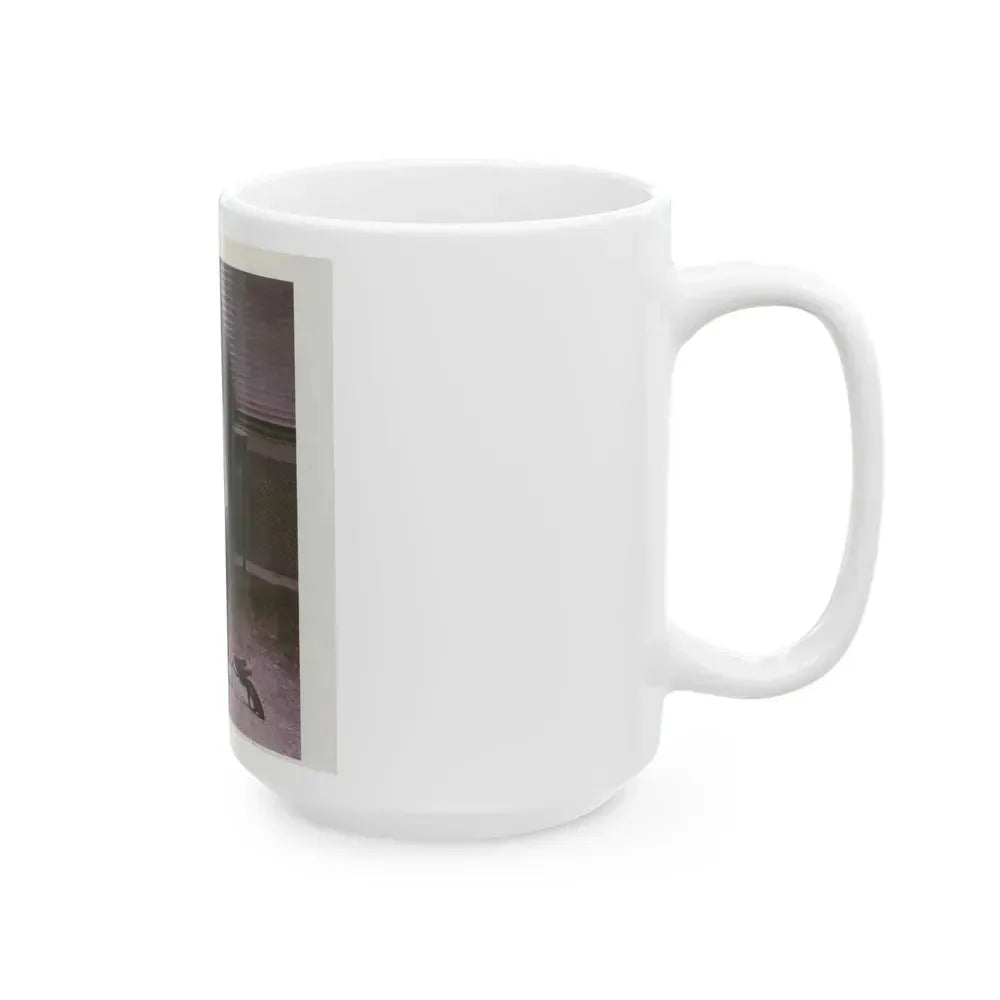 Bettie Page #71 (Vintage Female Icon) White Coffee Mug - Go Mug Yourself