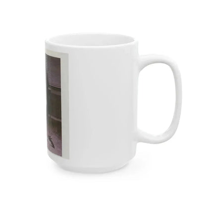 Bettie Page #71 (Vintage Female Icon) White Coffee Mug - Go Mug Yourself