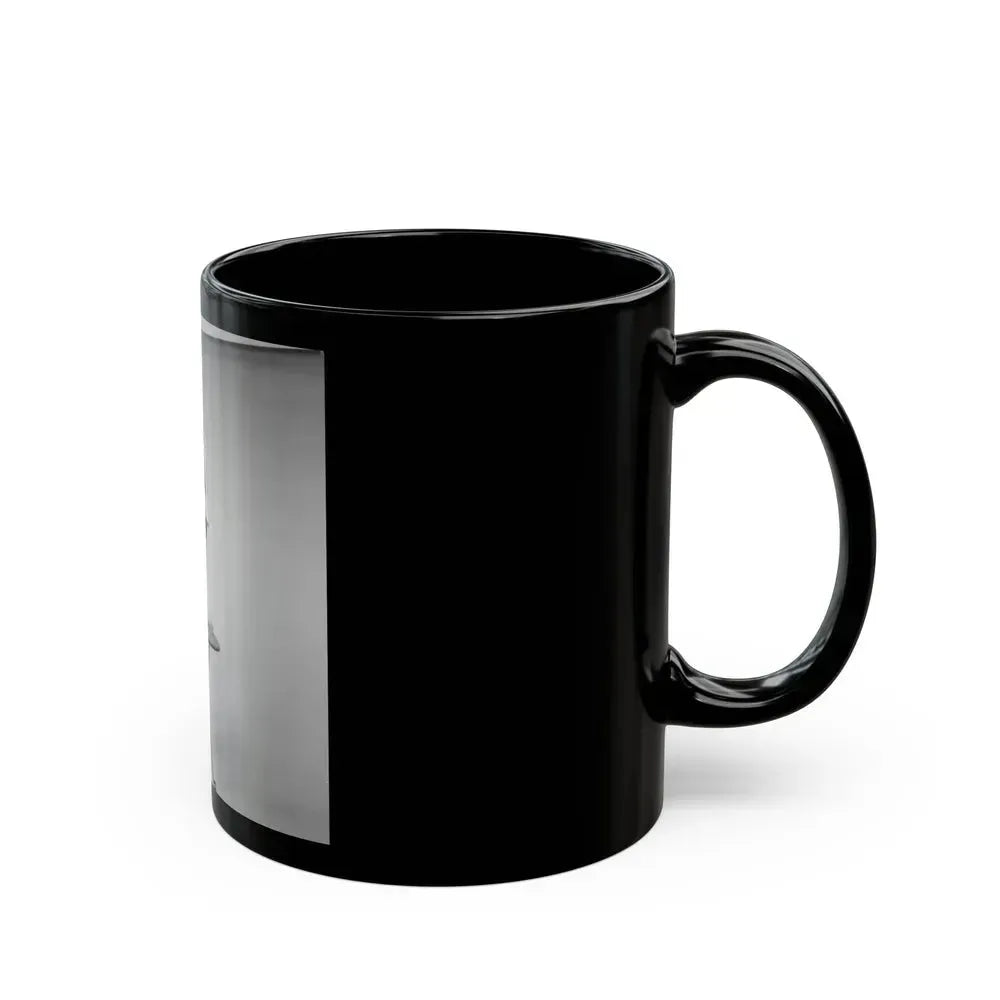 Bettie Page #72 (Vintage Female Icon) Black Coffee Mug - Go Mug Yourself