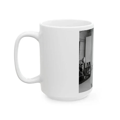Bettie Page #72 (Vintage Female Icon) White Coffee Mug - Go Mug Yourself