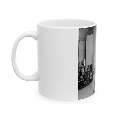 Bettie Page #72 (Vintage Female Icon) White Coffee Mug - Go Mug Yourself