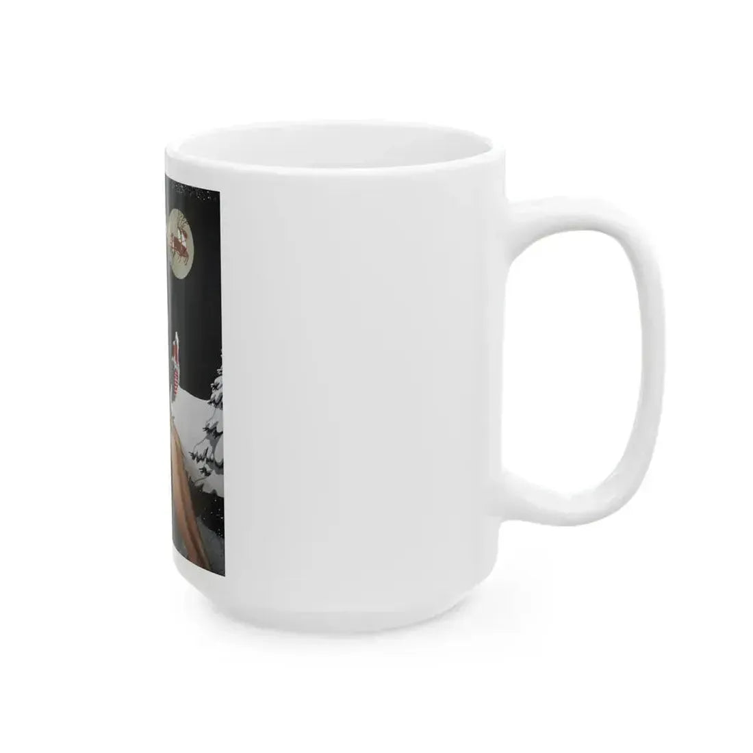Bettie Page #721 (Vintage Female Icon) White Coffee Mug - Go Mug Yourself