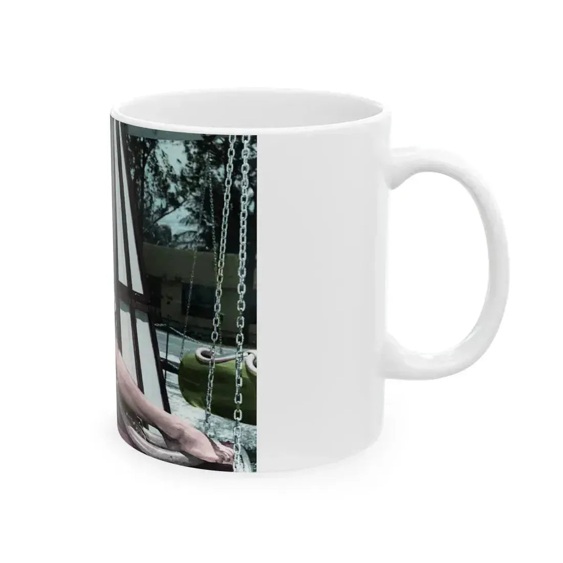 Bettie Page #722 (Vintage Female Icon) White Coffee Mug - Go Mug Yourself