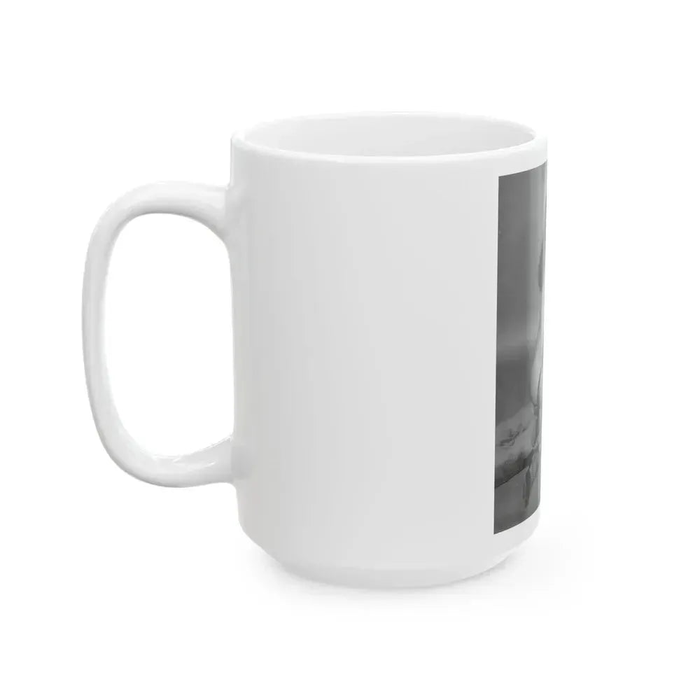 Bettie Page #73 (Vintage Female Icon) White Coffee Mug - Go Mug Yourself