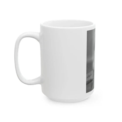Bettie Page #73 (Vintage Female Icon) White Coffee Mug - Go Mug Yourself
