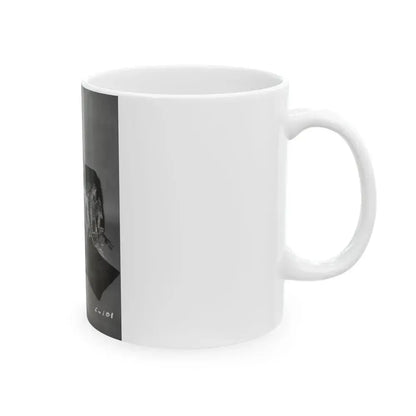 Bettie Page #73 (Vintage Female Icon) White Coffee Mug - Go Mug Yourself