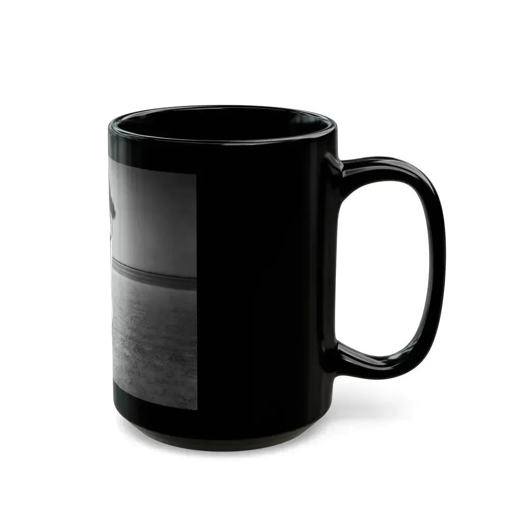 Bettie Page #732 (Vintage Female Icon) Black Coffee Mug - Go Mug Yourself