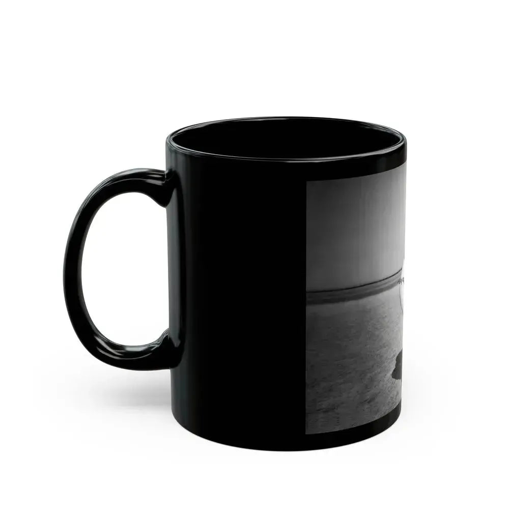 Bettie Page #732 (Vintage Female Icon) Black Coffee Mug - Go Mug Yourself