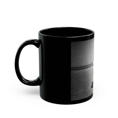 Bettie Page #732 (Vintage Female Icon) Black Coffee Mug - Go Mug Yourself