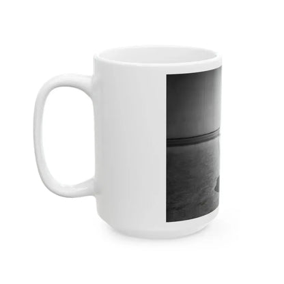 Bettie Page #732 (Vintage Female Icon) White Coffee Mug - Go Mug Yourself