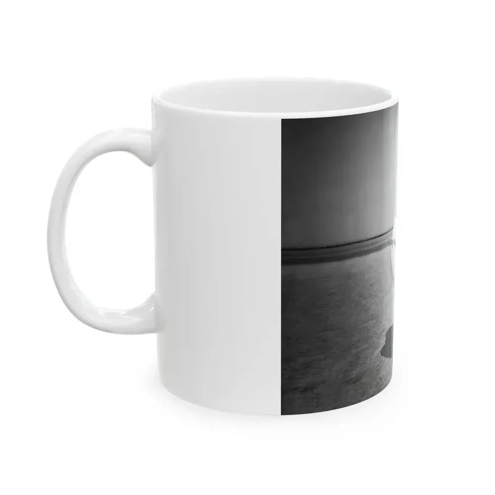 Bettie Page #732 (Vintage Female Icon) White Coffee Mug - Go Mug Yourself