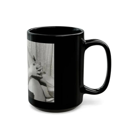 Bettie Page #743 (Vintage Female Icon) Black Coffee Mug - Go Mug Yourself