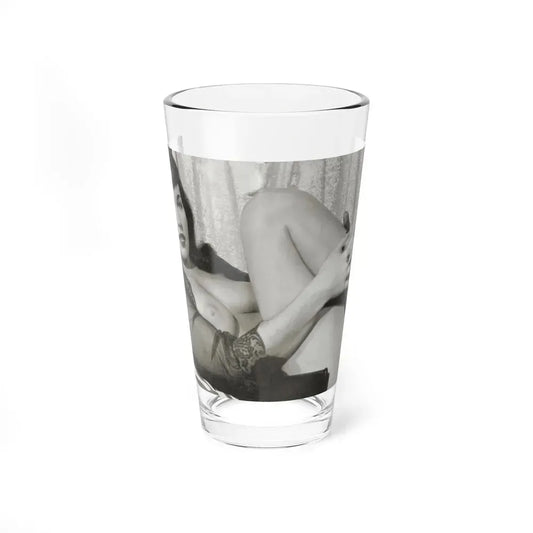 Bettie Page #743 (Vintage Female Icon) Pint Glass 16oz 16oz - Go Mug Yourself