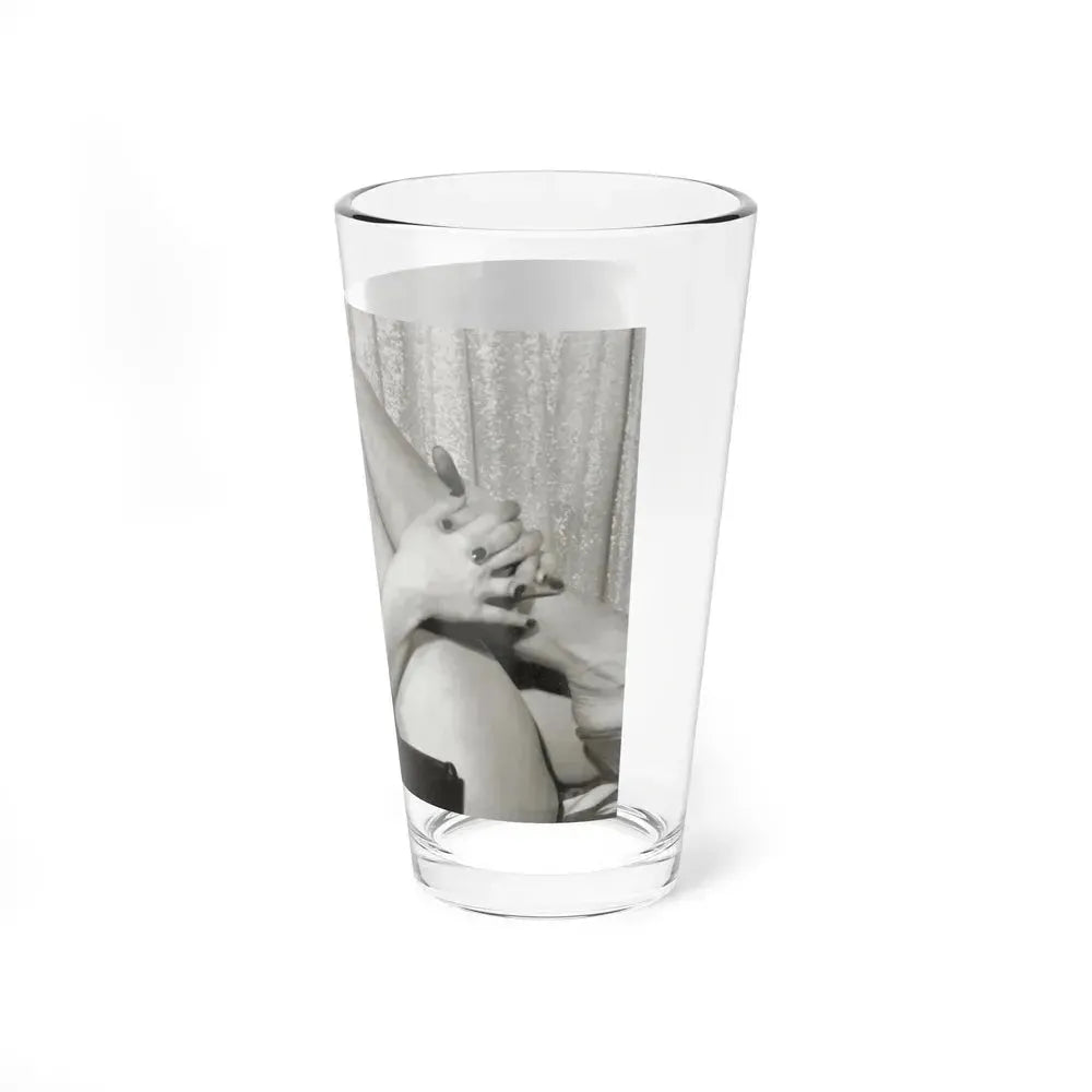 Bettie Page #743 (Vintage Female Icon) Pint Glass 16oz - Go Mug Yourself