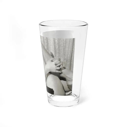 Bettie Page #743 (Vintage Female Icon) Pint Glass 16oz - Go Mug Yourself