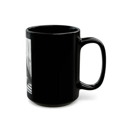 Bettie Page #744 (Vintage Female Icon) Black Coffee Mug - Go Mug Yourself