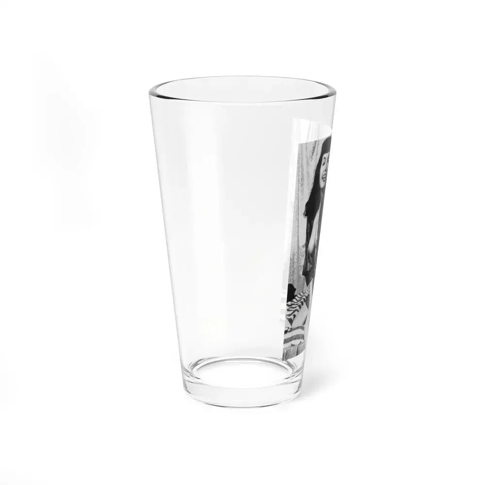 Bettie Page #744 (Vintage Female Icon) Pint Glass 16oz - Go Mug Yourself