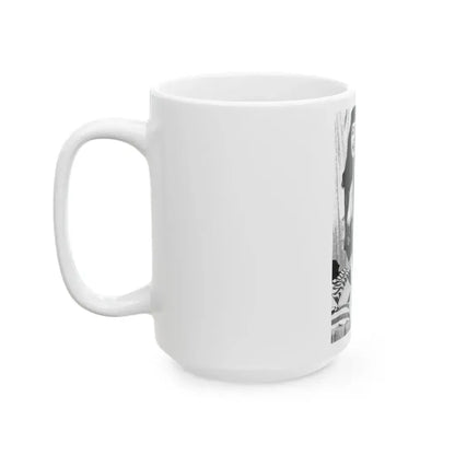 Bettie Page #744 (Vintage Female Icon) White Coffee Mug - Go Mug Yourself