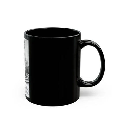 Bettie Page #750 (Vintage Female Icon) Black Coffee Mug - Go Mug Yourself