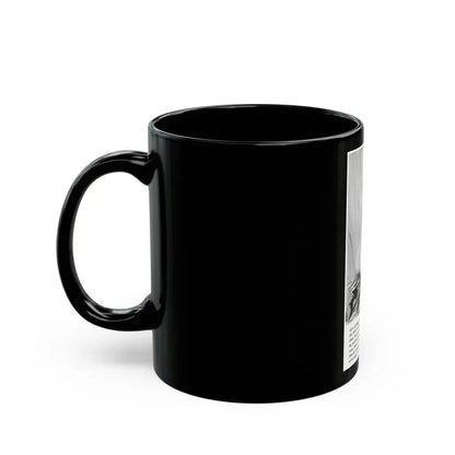 Bettie Page #750 (Vintage Female Icon) Black Coffee Mug - Go Mug Yourself