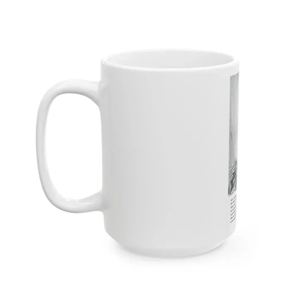 Bettie Page #750 (Vintage Female Icon) White Coffee Mug - Go Mug Yourself