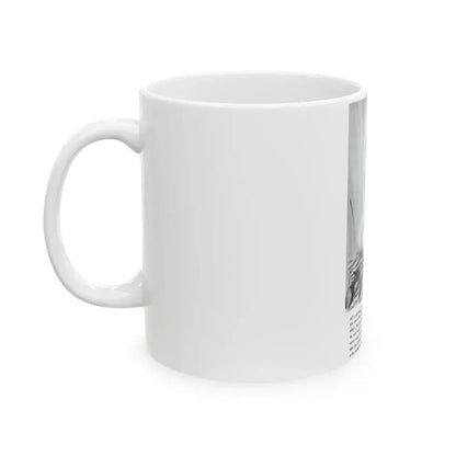 Bettie Page #750 (Vintage Female Icon) White Coffee Mug - Go Mug Yourself