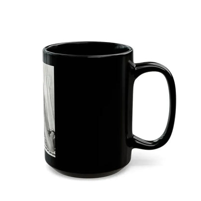 Bettie Page #752 (Vintage Female Icon) Black Coffee Mug - Go Mug Yourself