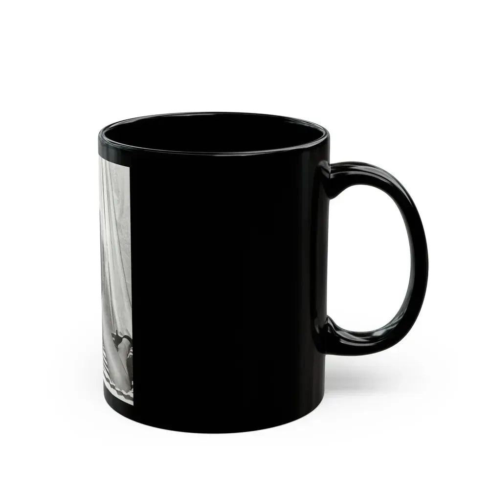Bettie Page #752 (Vintage Female Icon) Black Coffee Mug - Go Mug Yourself