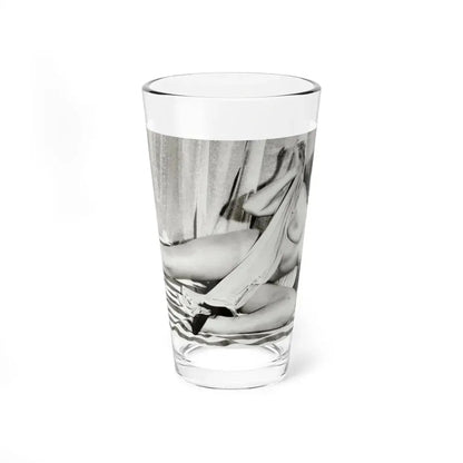 Bettie Page #753 (Vintage Female Icon) Pint Glass 16oz 16oz - Go Mug Yourself