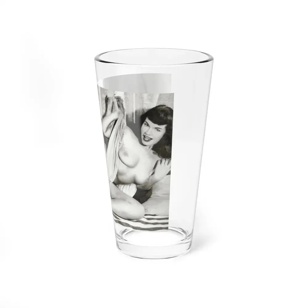 Bettie Page #753 (Vintage Female Icon) Pint Glass 16oz - Go Mug Yourself