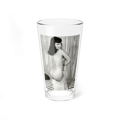 Bettie Page #754 (Vintage Female Icon) Pint Glass 16oz 16oz - Go Mug Yourself