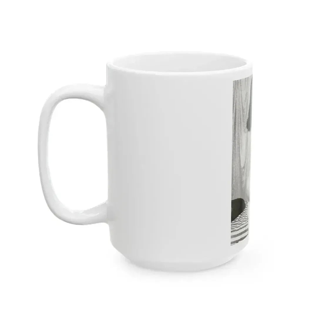 Bettie Page #754 (Vintage Female Icon) White Coffee Mug - Go Mug Yourself