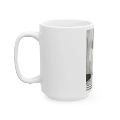 Bettie Page #754 (Vintage Female Icon) White Coffee Mug - Go Mug Yourself