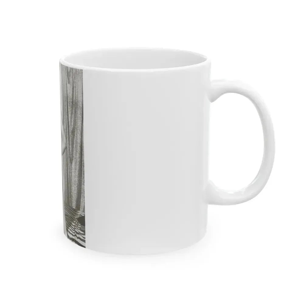 Bettie Page #754 (Vintage Female Icon) White Coffee Mug - Go Mug Yourself
