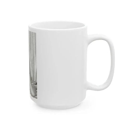 Bettie Page #755 (Vintage Female Icon) White Coffee Mug - Go Mug Yourself